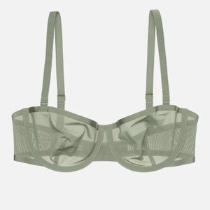 NWT CUUP Bra The Balconette- Pyrite Mesh 34D